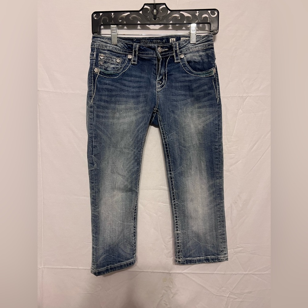 Girls Miss Me Capris Sz 16